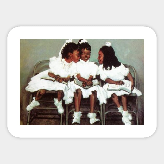 Three Beautiful Girls Sticker by CoreDJ Sherman